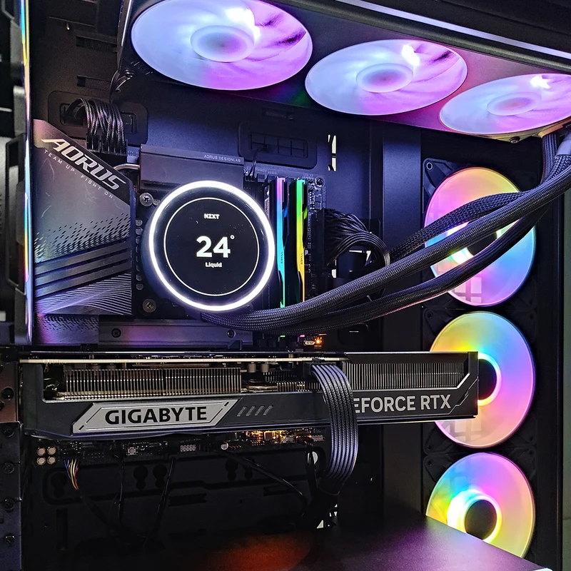 Ultra Xtender Black Desktop Gaming PC | Intel i7-14700K 14th Gen | 32GB RAM | 1TB SSD | RTX 5070 Ti | Windows 11 Pro