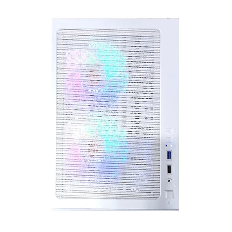 Alpha Reyna White Desktop Gaming PC | AMD Ryzen 5 5500 | 16GB RAM | 512GB SSD | RTX 3050| Windows 11 Pro