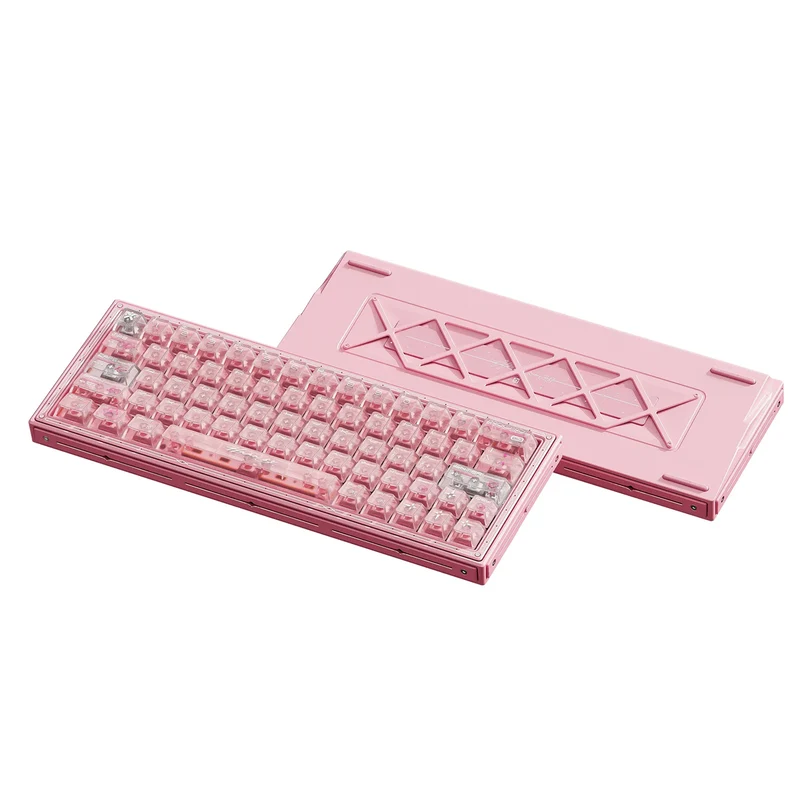 WLMouse HUAN63 HE Magnesium Alloys Keyboard (Pink) (KBD-HUAN63-PINK-G)