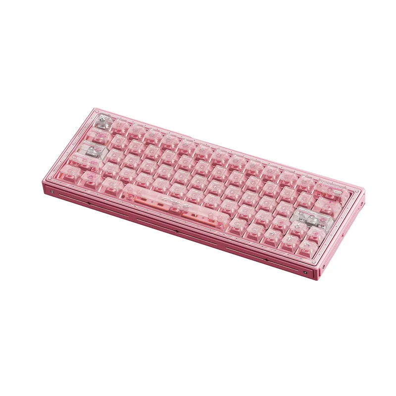 WLMouse HUAN63 HE Magnesium Alloys Keyboard (Pink) (KBD-HUAN63-PINK-G)