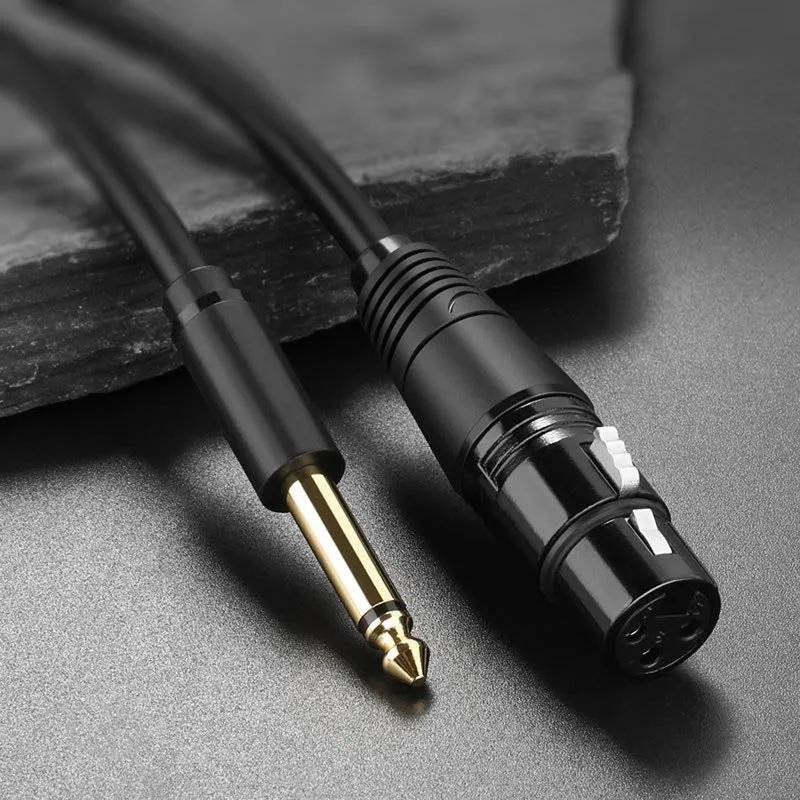 Ugreen 6.5mm Male to XLR Female Cable - 5m (Black) (AV131/20721)