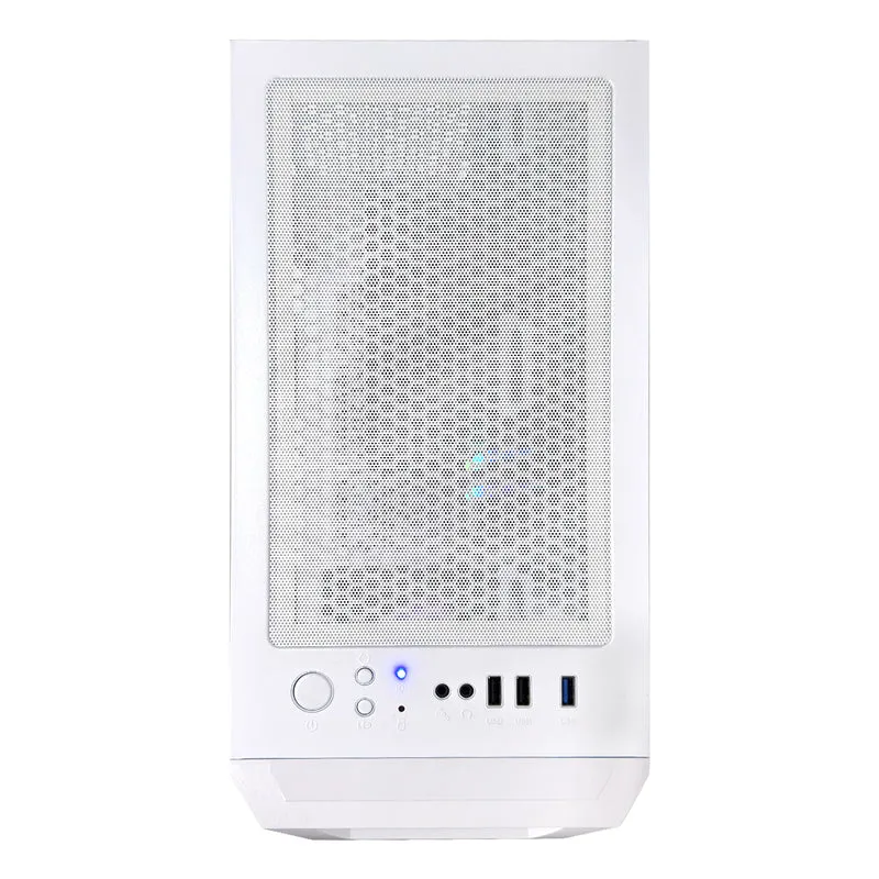 Alpha Aurora Gaming White Desktop Gaming PC | AMD Ryzen 5 5600 | 16GB RAM | 500GB SSD | RTX 3050 | Windows 11 Pro