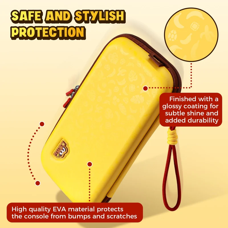 IINE Eva Storage Bag for Nintendo Switch 2 (Yellow) (L1179)