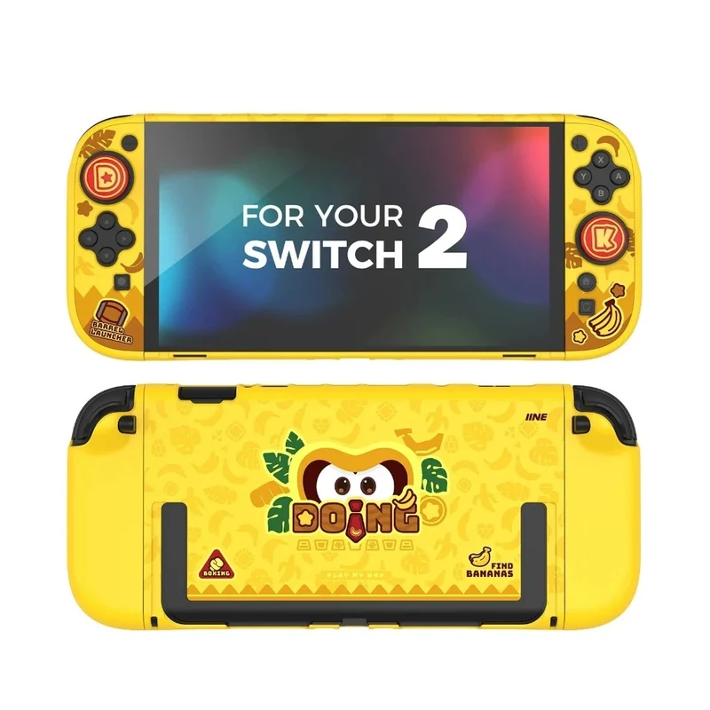 IINE PC Protective Case Set for Nintendo Switch 2 (Yellow) (L1180)