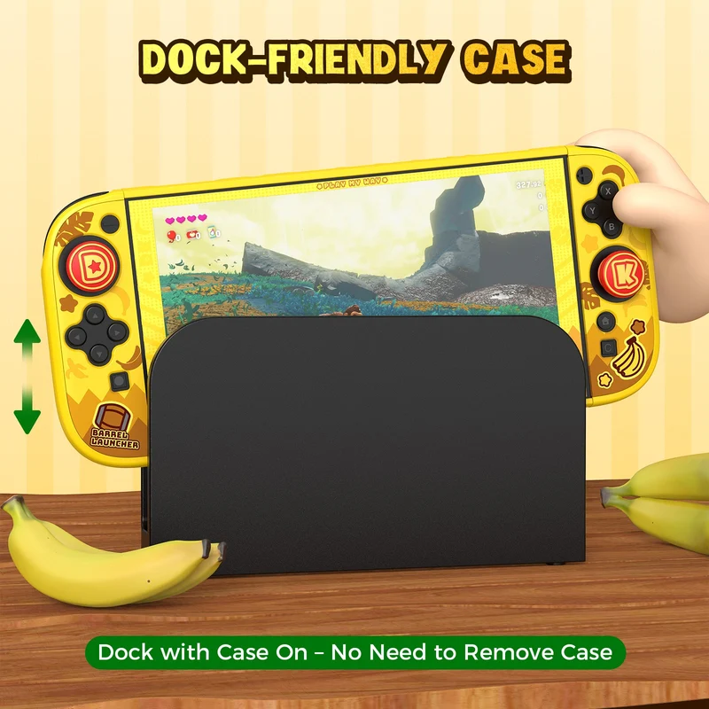 IINE PC Protective Case Set for Nintendo Switch 2 (Yellow) (L1180)