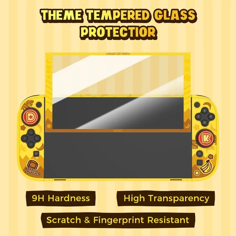 IINE Tempered Glass for Nintendo Switch 2 (Yellow) (L1182)