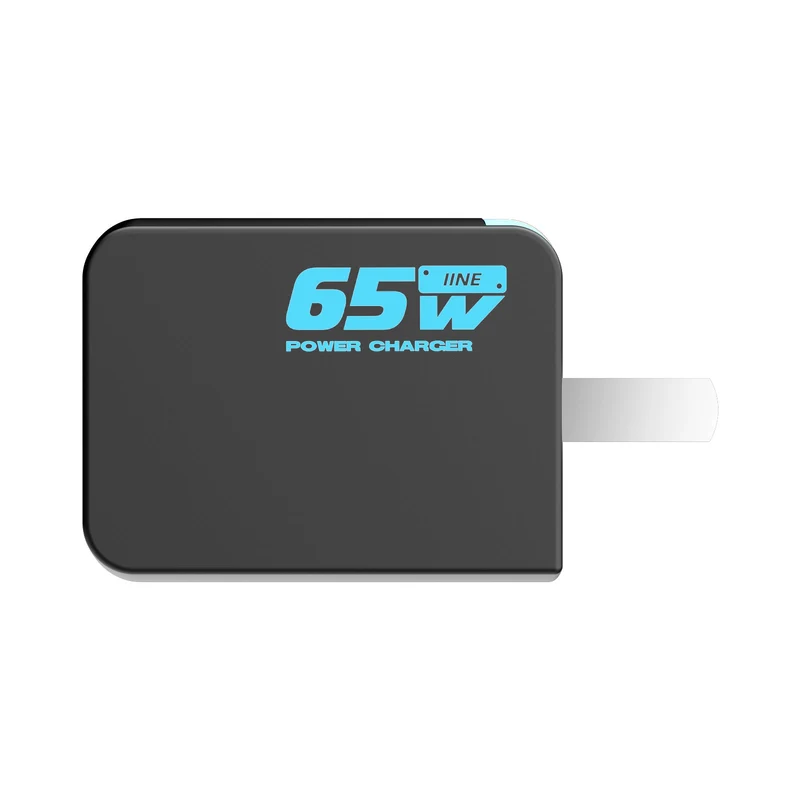 IINE 65W GaN Fast Charger for Nintendo Switch 2 (Black/Orange, Black/Blue)