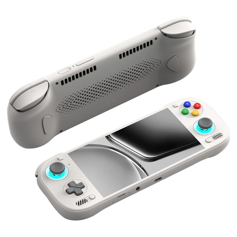 AYN Odin 3 Pro 12GB+256GB 120Hz OLED Gaming Handheld (Rainbow) | Qualcomm 8 Elite | Customized FHD 6" AMOLED Touch Screen | Android 15 | 8000mAh Battery | Hall Sticks | 390g | Ergonomic Grip