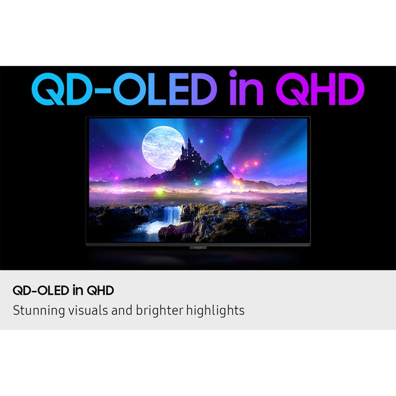 Samsung Odyssey OLED G5 G50SF LS27FG502SEXXP 27" (2560X1440) QHD 0.03MS 180Hz Gaming Monitor With Tilt Adjustment