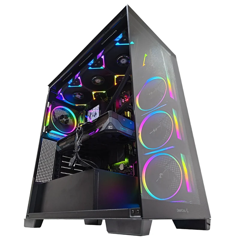 Optima CG850 Black Desktop Gaming PC | AMD Ryzen 7 9700X | 32GB RAM | 1TB SSD| RX 9070 XT| Windows 11 Pro