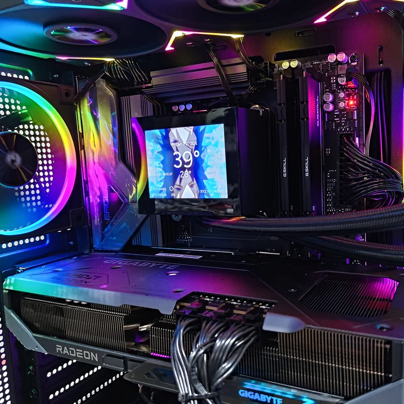 Optima CG850 Black Desktop Gaming PC | AMD Ryzen 7 9700X | 32GB RAM | 1TB SSD| RX 9070 XT| Windows 11 Pro