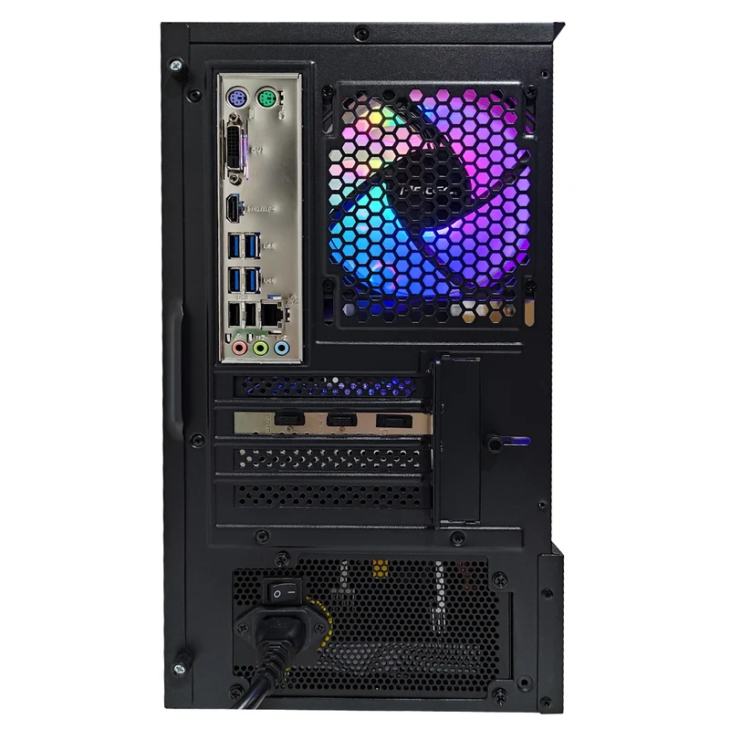 Alpha CX200M Black Desktop Gaming PC | AMD Ryzen 5 5600GT | 16 GB RAM | 512GB SSD | RTX 3050 | Windows 11 Pro