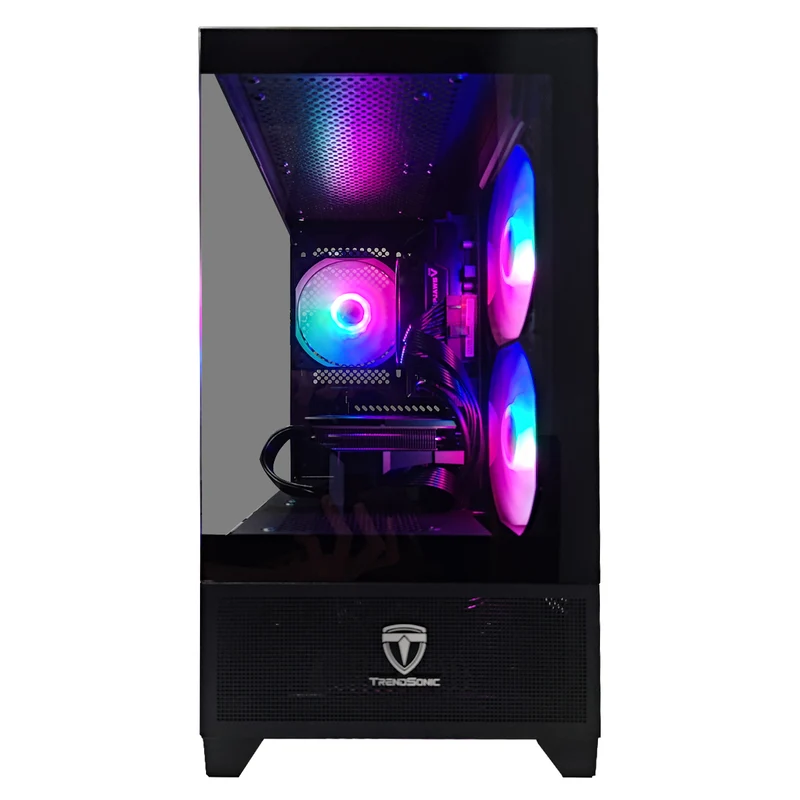 Alpha Eris TG Black Desktop Gaming PC | AMD Ryzen 5 5600GT | 16 GB RAM | 512GB SSD | RTX 4060 | Windows 11 Pro