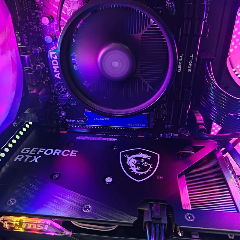 Alpha Eris TG Black Desktop Gaming PC | AMD Ryzen 5 5600GT | 16 GB RAM | 512GB SSD | RTX 4060 | Windows 11 Pro