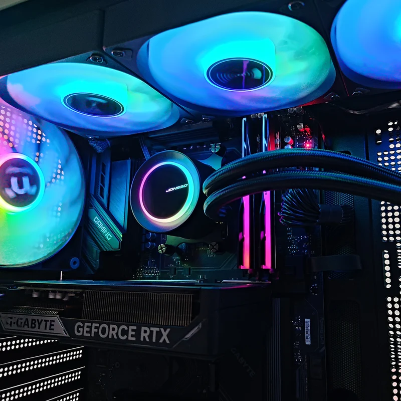 Sophos View 270 Matcha Green Desktop Gaming PC | AMD Ryzen 7 9700X | 32GB RAM | 1TB SSD | RTX 5060 TI | Windows 11 Pro