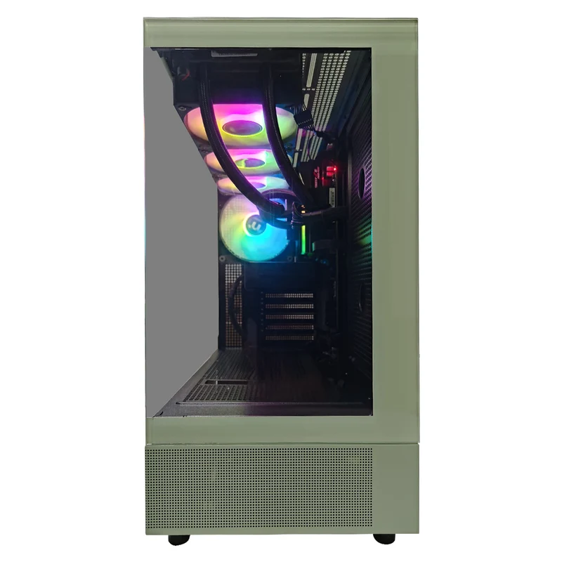 Sophos View 270 Matcha Green Desktop Gaming PC | AMD Ryzen 7 9700X | 32GB RAM | 1TB SSD | RTX 5060 TI | Windows 11 Pro