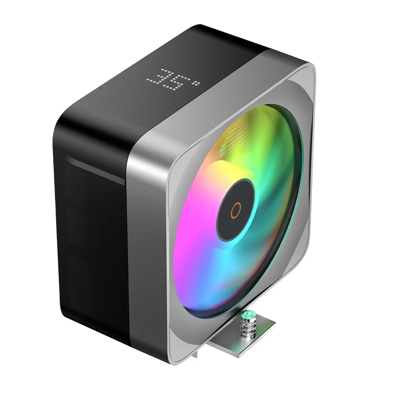 Ocypus Delta A40 EX Digital Single Tower CPU Air Cooler (Black, White)