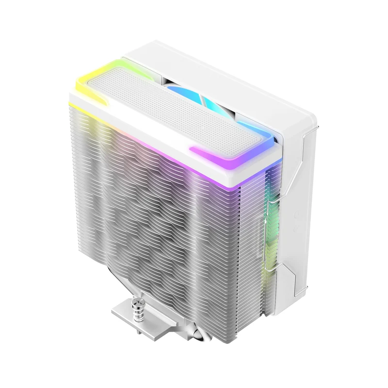 Ocypus Delta A40 SE ARGB 4 Heat-Pipes Single Tower CPU Air Cooler (White) (DELTA-A40-WH1AAWN00S-GL)