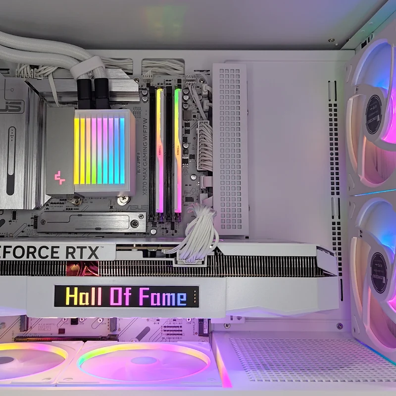 Ultra CL6600 White Desktop Gaming PC | AMD Ryzen 7 9800X3D | 32GB RAM | 1TB SSD | RTX 5080 | Windows 11 Pro