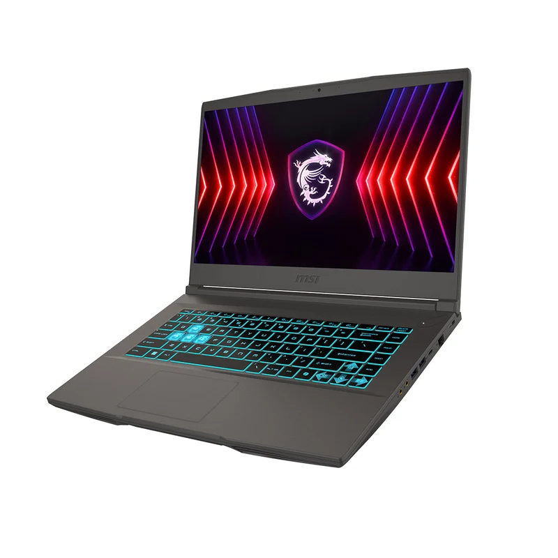 MSI Thin A15 B7UC-655PHNN Laptop | 15.6" FHD (1920x1080) 144Hz IPS | Ryzen 5 7535HS | 8GB RAM | 512GB SSD | RTX 3050 | Windows 11 Home | MSI Essential Backpack