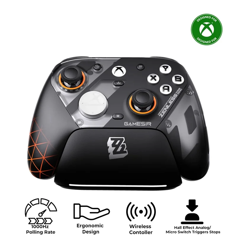 GameSir x Zenless Zone Zero G7 Pro Wireless Game Controller for Xbox Series X/S / XboxOne / Windows 10/11 / Android (Black)