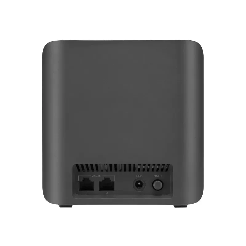 Asus ZenWiFi BD4 BE3600 Dual-Band WiFi 7 Whole Home Mesh System Extendable Router (1 Pack) (Black)