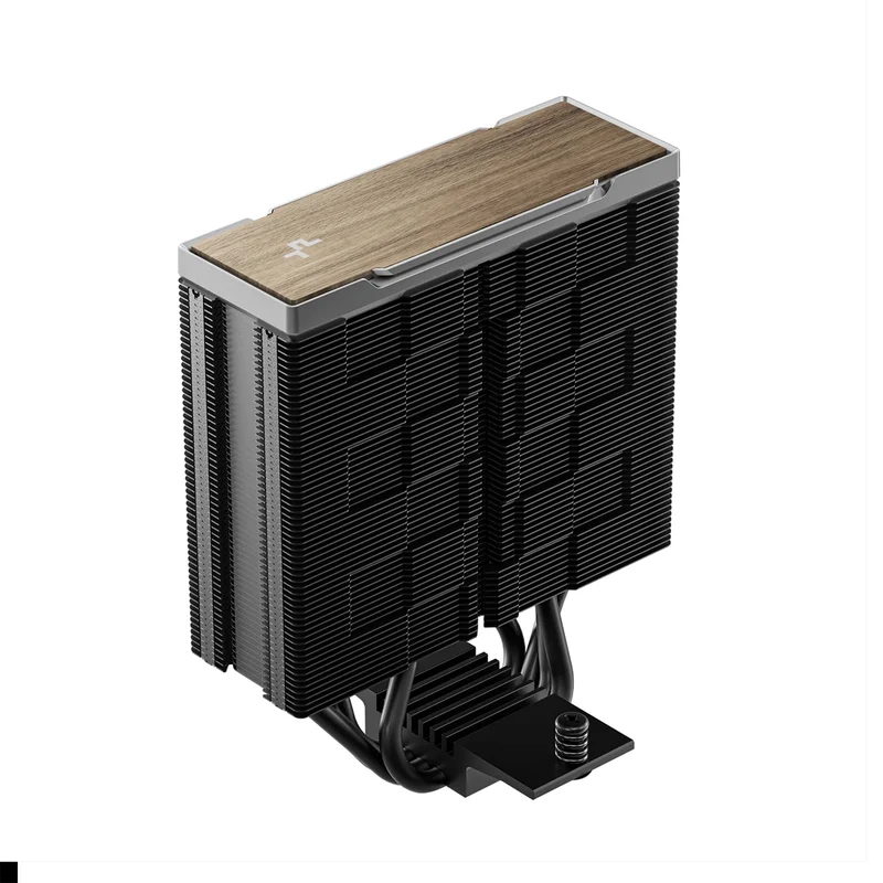 DeepCool AK400 G2 Wood Grain Top Cover CPU Cooler (Black) (R-AK400G2-BKNNMN-GJD)