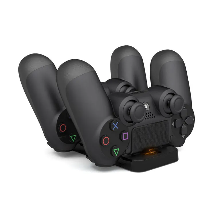 PS4 DUAL CHARGING DOCK FOR PS4 WIRELESS CONTROLLER (DOBE) TP4-002 BLK