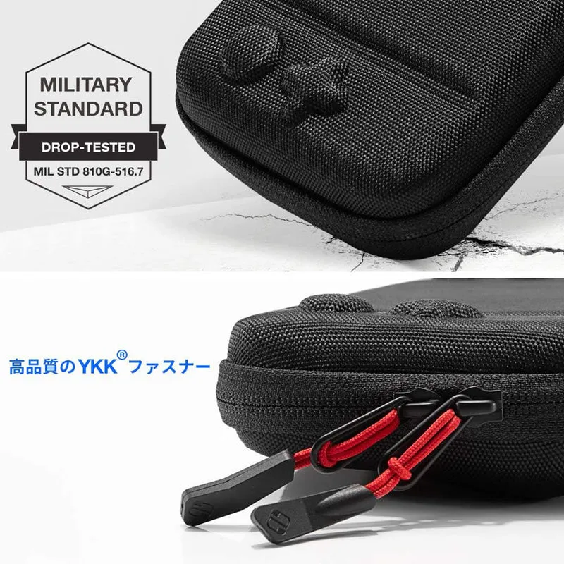 NSW TOMTOC TRAVEL CASE COMBO SET DESIGNED FOR N-SWITCH (BLACK) (A05-008D)