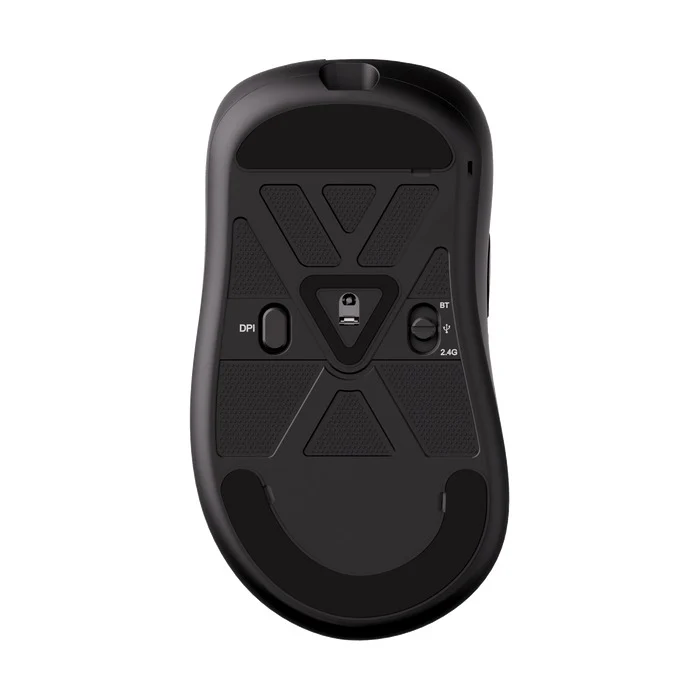 Akko Nest Tri-Mode 8K Polling Rate Gaming Mouse (Black, White)