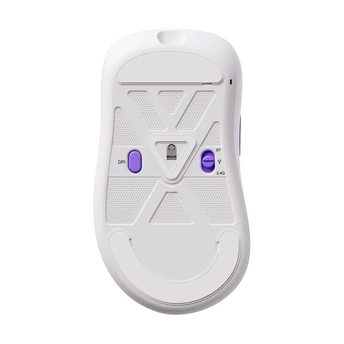 Akko Nest Tri-Mode 8K Polling Rate Gaming Mouse (Black, White)