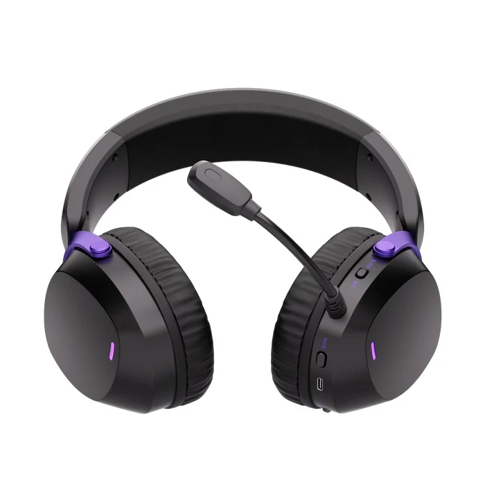 Akko GH300 Tri-Mode Gaming Headset with Microphone (Black, White)