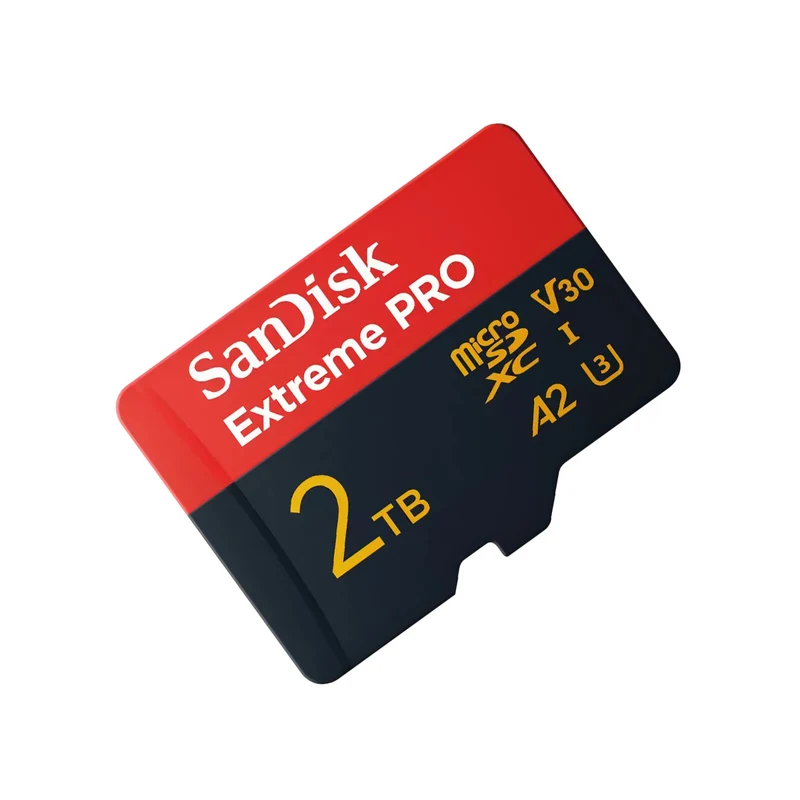 Sandisk Extreme Pro 2TB SDXC UHS-I Card V30 250MB/s Read 150MB/s Write SD Card