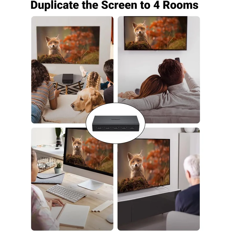 Ugreen 1 In 4 Out HDMI Splitter (CM570/90514)