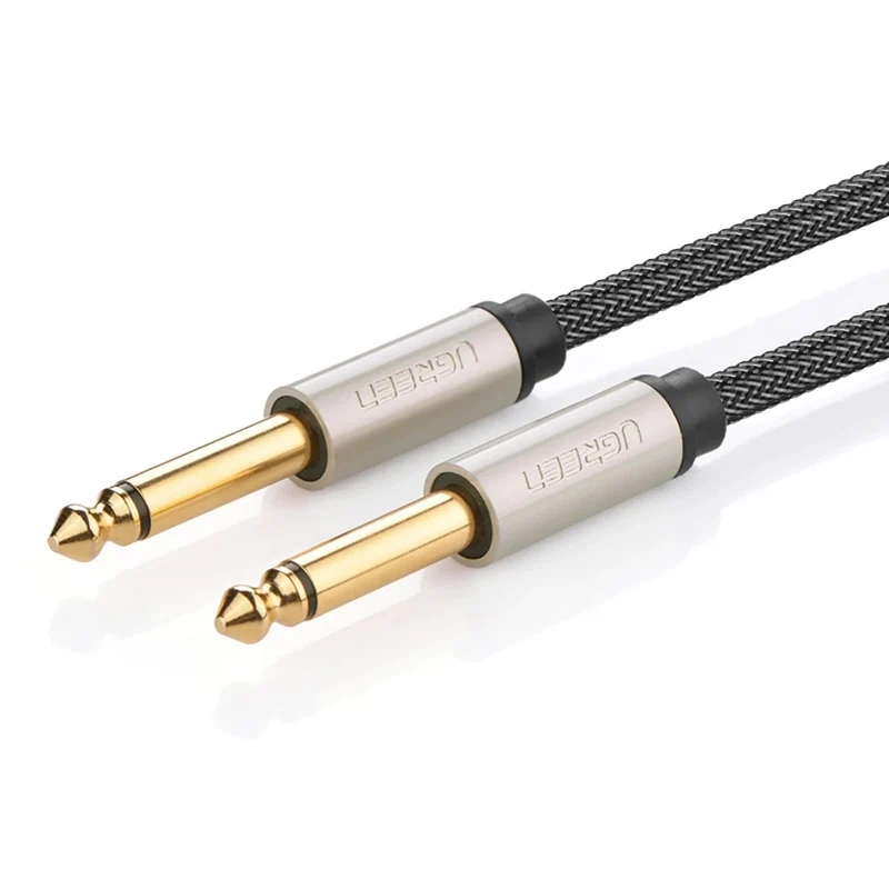 Ugreen 6.5mm Male to 6.5mm Male Audio Cable - 3m (Gray) (AV128/10639)