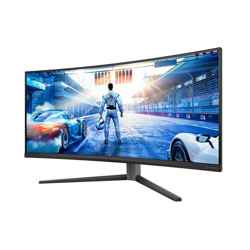 Philips Evnia 34M2C6500/00 34" WQHD (3440x1440) 175Hz 0.03ms GTG QD OLED Curved Gaming Monitor with Tilt, Height & Swivel Adjustment