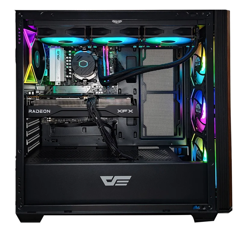 Sophos DS900WS Black Desktop Gaming PC | AMD Ryzen 7 9700X | 32GB RAM | 1TB SSD | RX 9060 XT | Windows 11 Pro