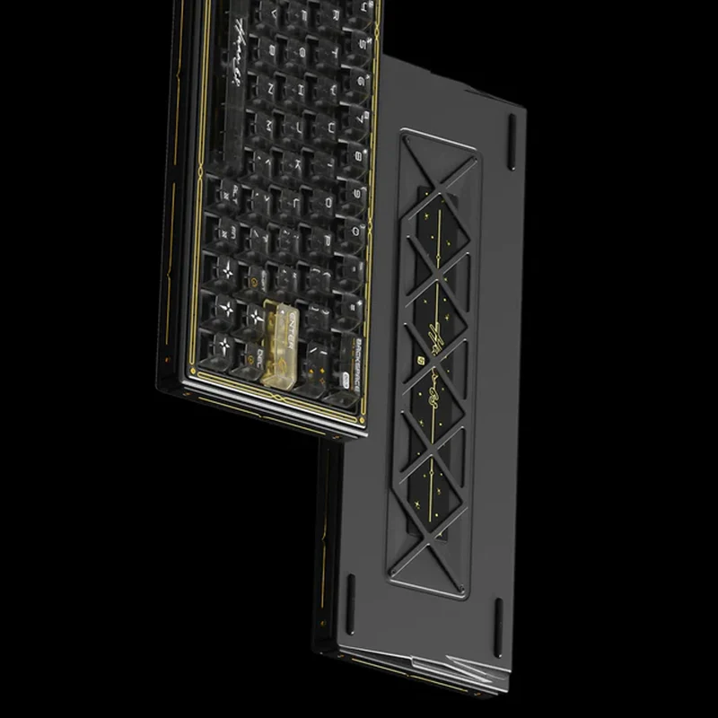 WLMouse HUAN63 HE Magnesium Alloys Keyboard (Black) (KBD-HUAN63-BLACK-G)