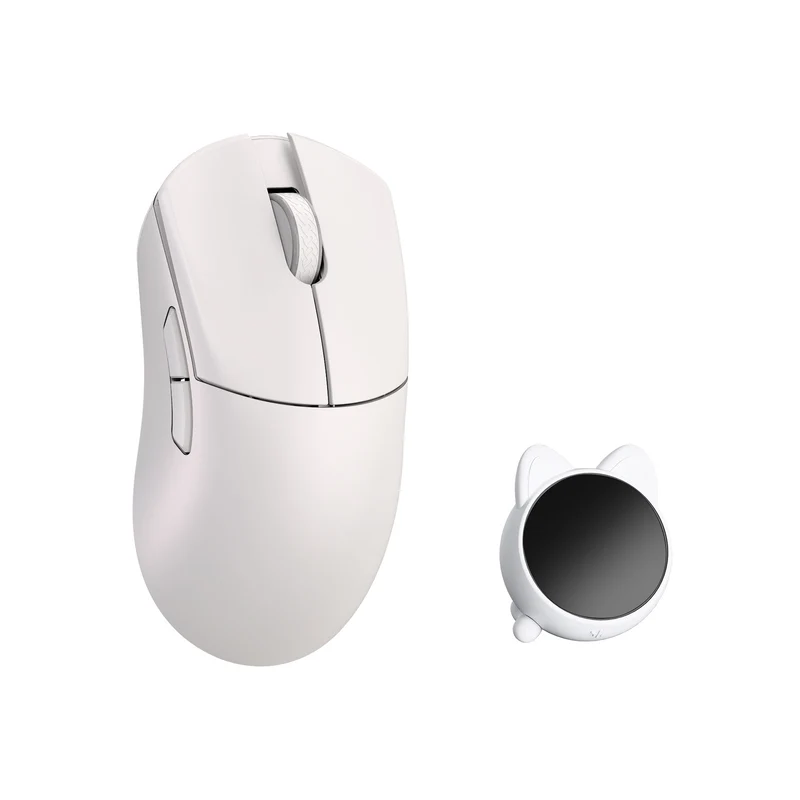 WLMouse HUAN Stainless Magnesium Alloy Gaming Mouse (Silver, Black, White, Purple, Nekko, Red Magic, Celadon, Pinkko, Saku)