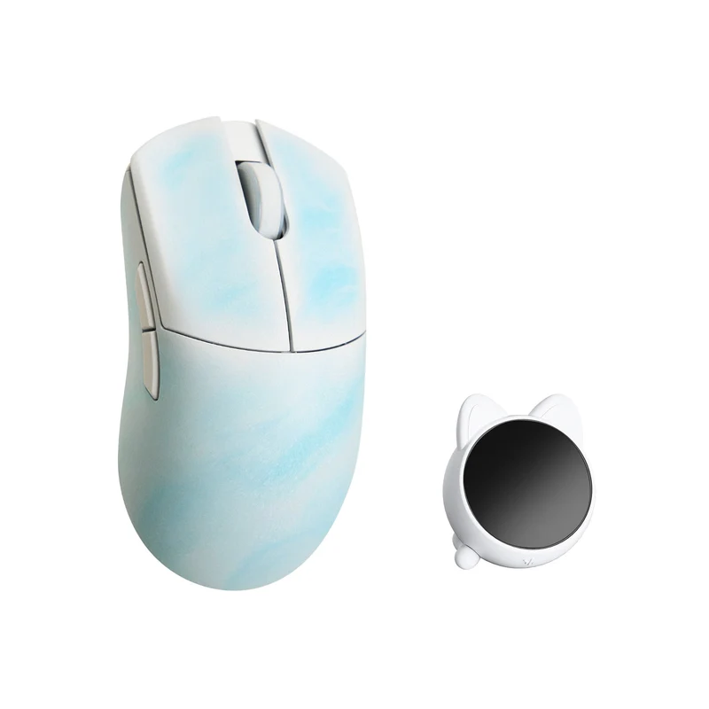 WLMouse HUAN Stainless Magnesium Alloy Gaming Mouse (Silver, Black, White, Purple, Nekko, Red Magic, Celadon, Pinkko, Saku)