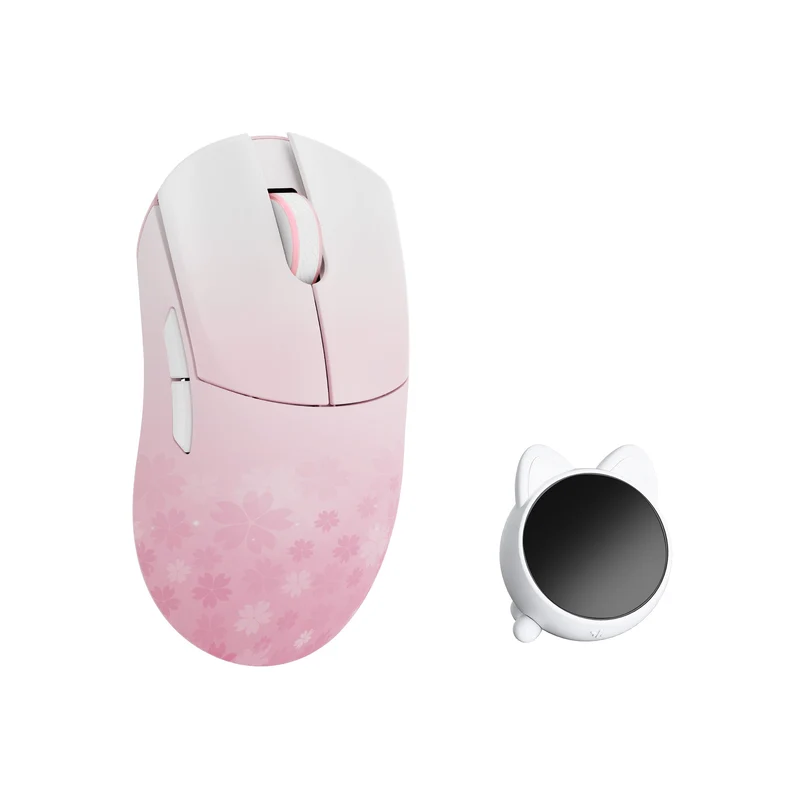 WLMouse HUAN Stainless Magnesium Alloy Gaming Mouse (Silver, Black, White, Purple, Nekko, Red Magic, Celadon, Pinkko, Saku)