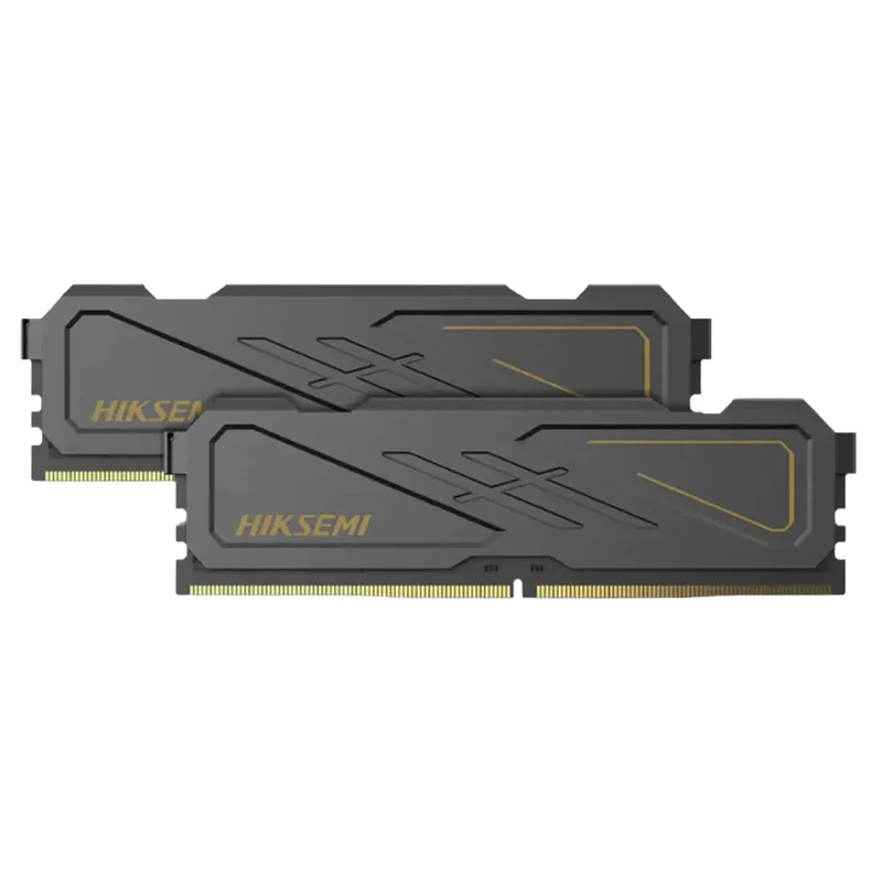 Hiksemi Armor (16GBx2) DDR4 3200MHz 288pin UDIMM Dual RAM Gaming Memory With Heatsink (Black) (HSC432U32D3)