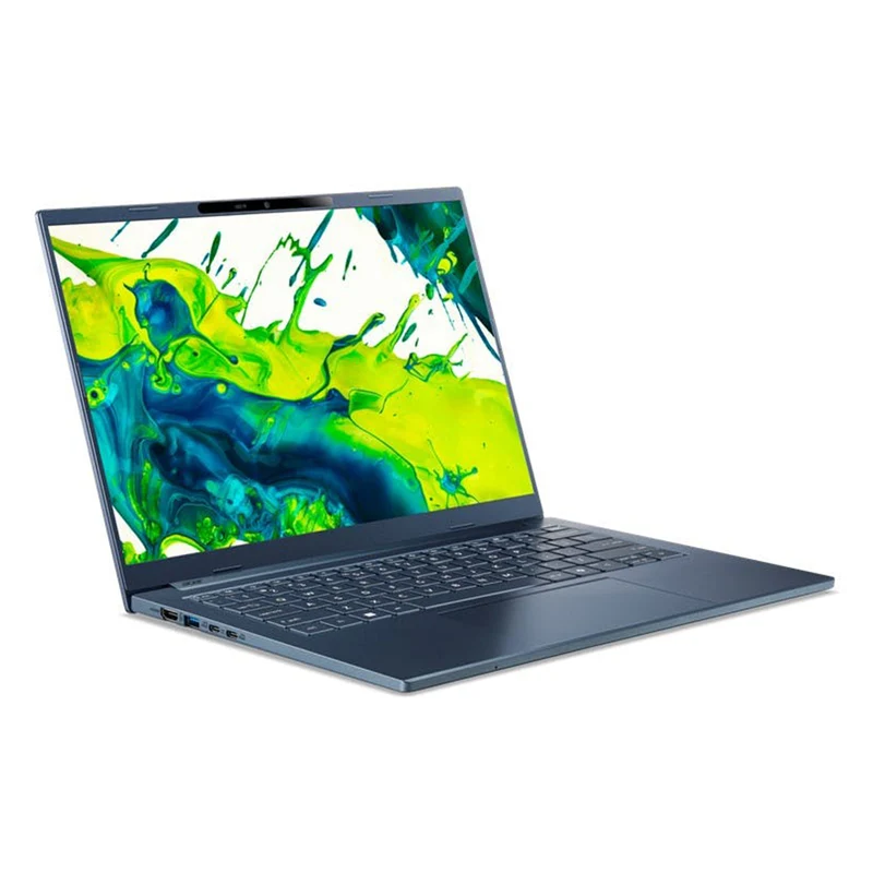 Acer Aspire 14 AI A14-11M-X3BP Laptop (Steam Blue) | 14" WUXGA (1920x1200) IPS | Snapdragon X1-26-100 | 16GB RAM | 512GB SSD | Qualcomm Adreno GPU | Windows 11 Home | MS Office Home 2024