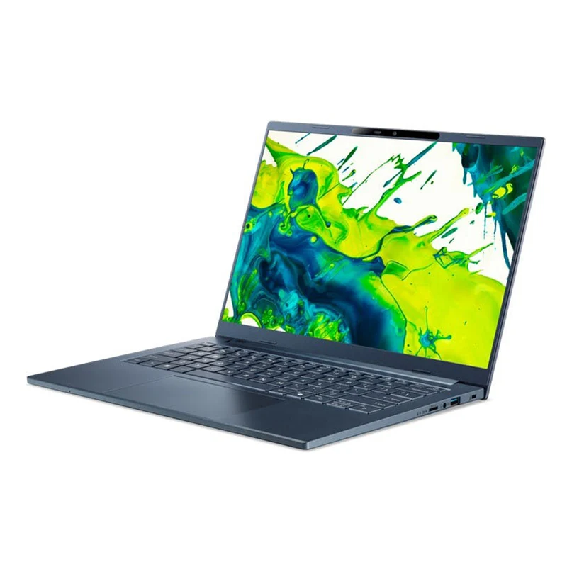 Acer Aspire 14 AI A14-11M-X3BP Laptop (Steam Blue) | 14" WUXGA (1920x1200) IPS | Snapdragon X1-26-100 | 16GB RAM | 512GB SSD | Qualcomm Adreno GPU | Windows 11 Home | MS Office Home 2024
