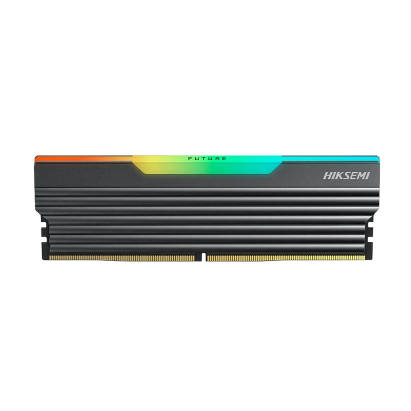 Hiksemi Future RGB Single 16GB 6000MHz DDR5 UDIMM Gaming Memory with Heatsink (Black) (HSC516U60C4 16G)