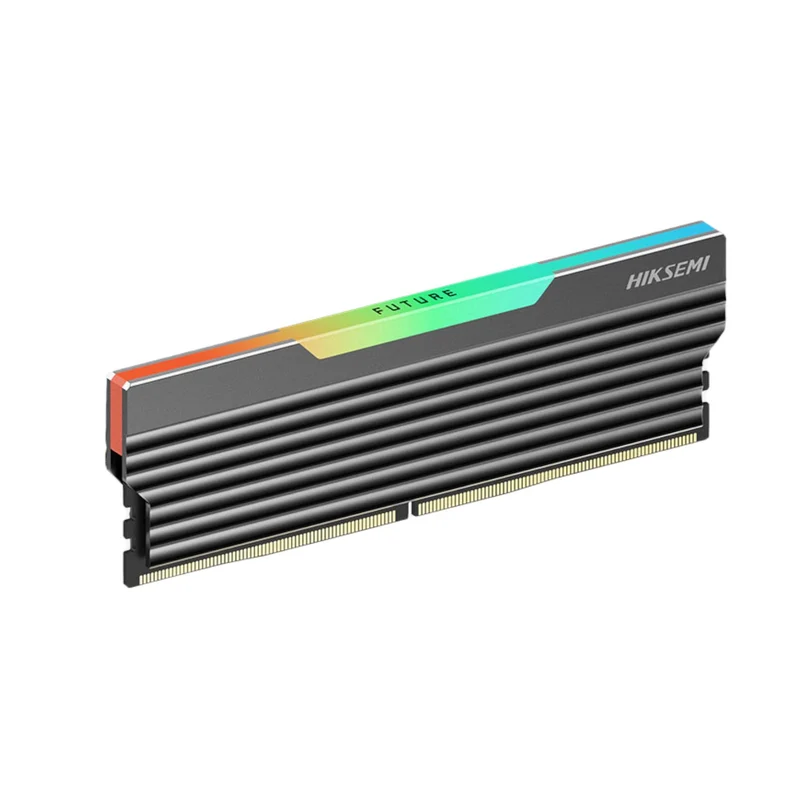 Hiksemi Future RGB Single 16GB 6000MHz DDR5 UDIMM Gaming Memory with Heatsink (Black) (HSC516U60C4 16G)