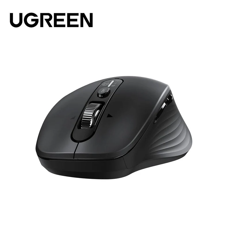 Ugreen Multi-Mode 5000DPI Wireless Mouse (Black) (M752/75498B)