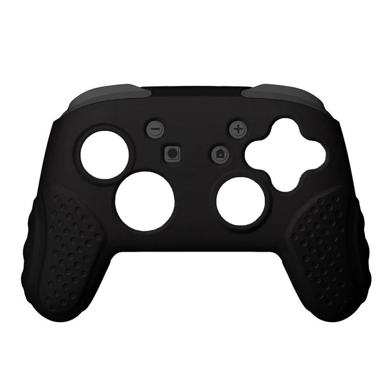 IINE Silicone Cover for Nintendo Switch 2 Pro Controller (Black, Black/Green)