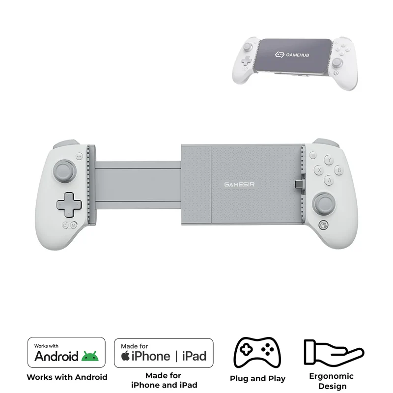 GameSir G8+ Galileo MFi Wired Mobile Gaming Controller for iPhone / iPad / Android