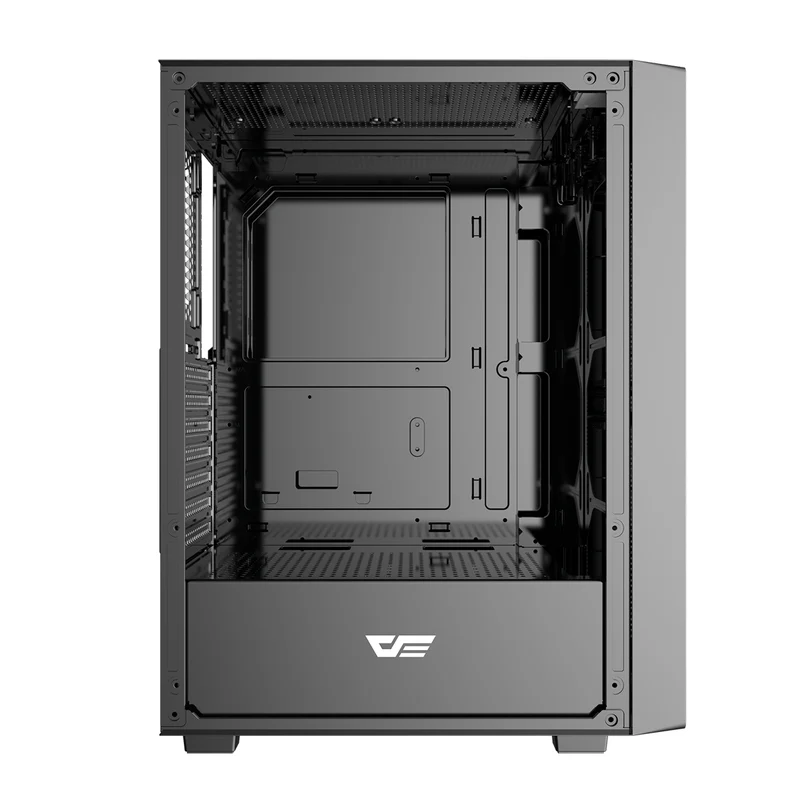 DarkFlash A305 TG Panel Luxury ATX PC Case (Black, White)